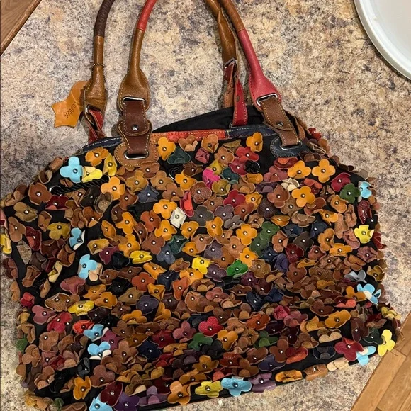 Floral Multicolor Women's Boho Bag - Picture 10 of 10
